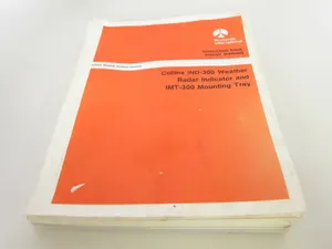 Collins Repair Manual Instruction Book IND-300 Weather Radar Indicator IMT-300